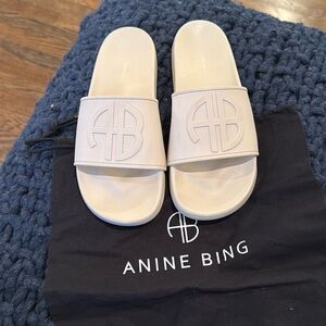 Anine Bing Isla Slides